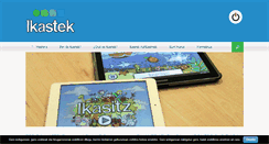 Desktop Screenshot of ikastek.net
