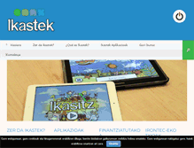 Tablet Screenshot of ikastek.net